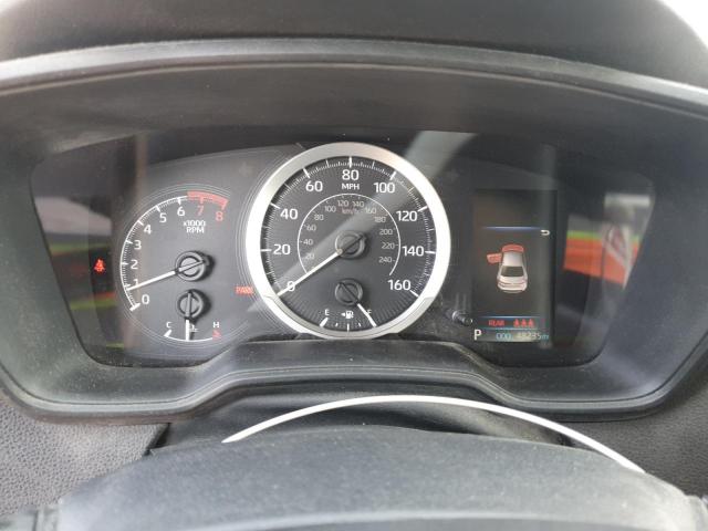 5YFEPRAE7LP074980 - 2020 TOYOTA COROLLA LE BLACK photo 9