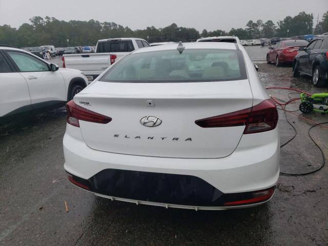 5NPD84LF7KH447786 - 2019 HYUNDAI ELANTRA SEL WHITE photo 6