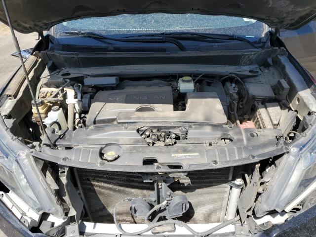 5N1DR2AN5LC604574 - 2020 NISSAN PATHFINDER S BLACK photo 12