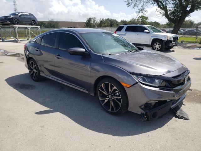 2HGFC2F80LH598912 - 2020 HONDA CIVIC SPORT 灰色 照片 4