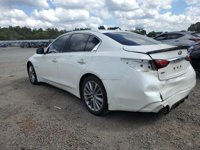 JN1EV7AR2JM440084 - 2018 INFINITI Q50 LUXE WHITE photo 2