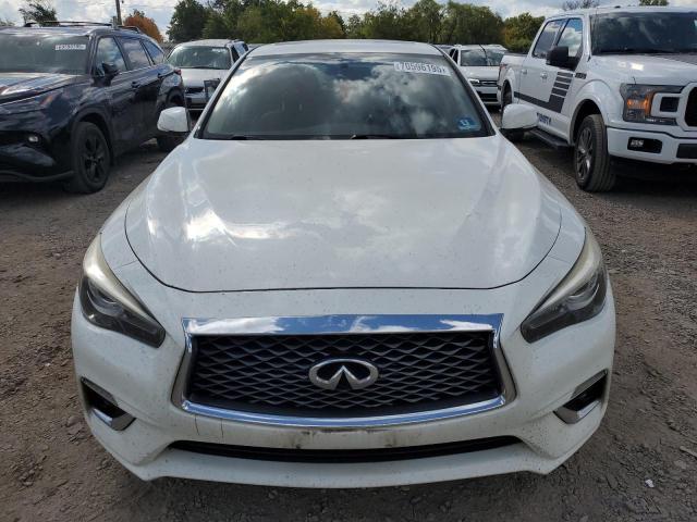 JN1EV7AR2JM440084 - 2018 INFINITI Q50 LUXE WHITE photo 5