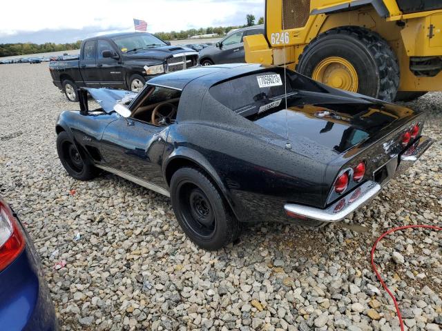 1Z37J3S422719 - 1973 CHEVROLET CORVETTE BLACK photo 2