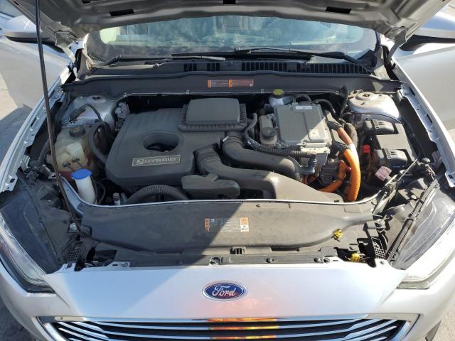 3FA6P0LU8KR264287 - 2019 FORD FUSION SE ვერცხლისფერი ფოტო 11