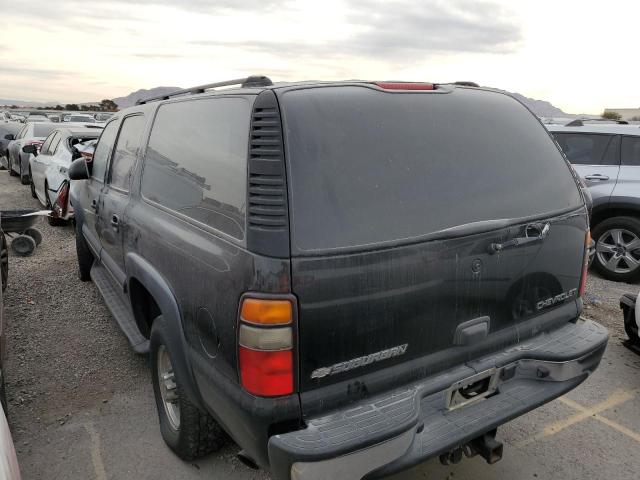 3GNGC26G94G161476 - 2004 CHEVROLET SUBURBAN C2500 BLACK photo 2