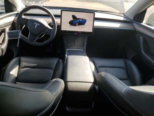 7SAYGDEE5NF576074 - 2022 TESLA MODEL Y Көк фото 8