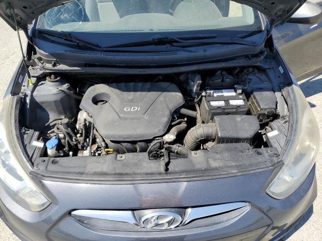 KMHCT4AE2CU200411 - 2012 HYUNDAI ACCENT GLS 灰色 照片 11