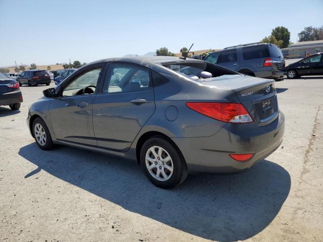 KMHCT4AE2CU200411 - 2012 HYUNDAI ACCENT GLS 灰色 照片 2