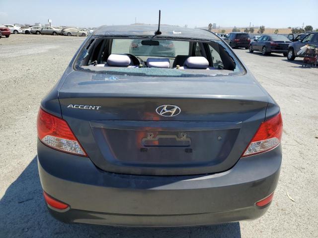 KMHCT4AE2CU200411 - 2012 HYUNDAI ACCENT GLS 灰色 照片 6