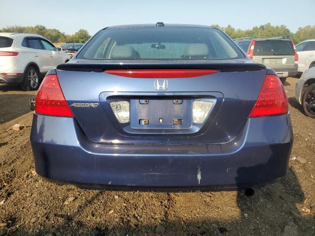 1HGCM568X6A057452 - 2006 HONDA ACCORD EX BLUE photo 6