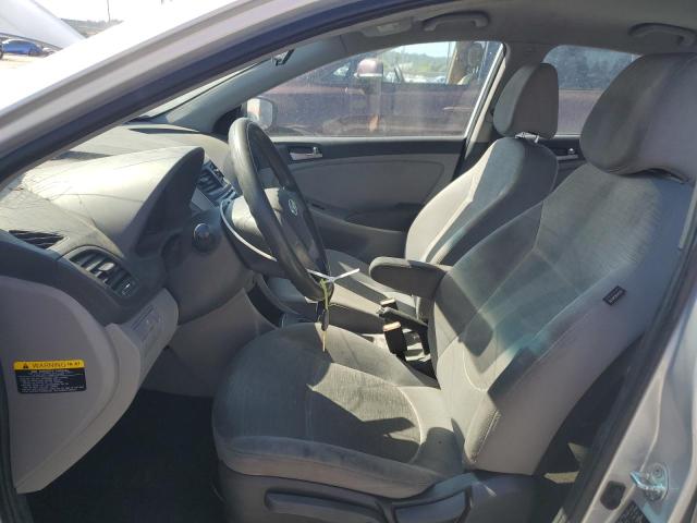 KMHCT4AEXFU929065 - 2015 HYUNDAI ACCENT GLS Күміс фото 7