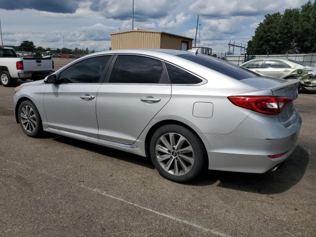 5NPE34AF2FH081151 - 2015 HYUNDAI SONATA SPORT SILVER photo 2