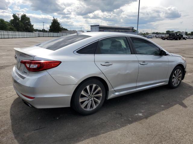 5NPE34AF2FH081151 - 2015 HYUNDAI SONATA SPORT SILVER photo 3