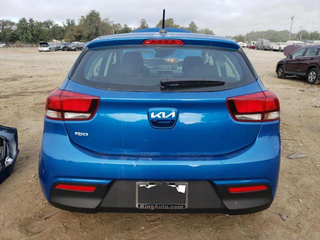 3KPA25AD8PE590916 - 2023 KIA RIO S BLUE photo 6