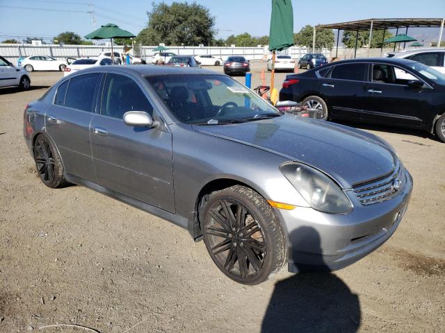 JNKCV51F84M709660 - 2004 INFINITI G35 GRAY photo 4