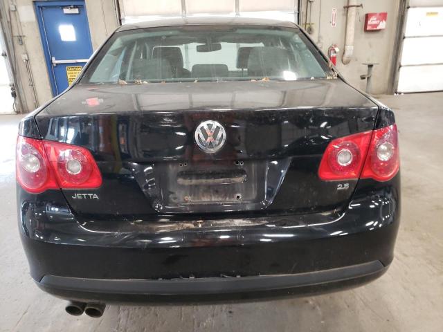 3VWRF71K95M601827 - 2005 VOLKSWAGEN NEW JETTA 2.5 BLACK photo 6