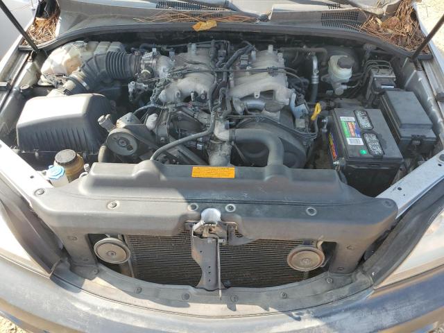 KNDJD733X55374259 - 2005 KIA SORENTO EX SILVER photo 11