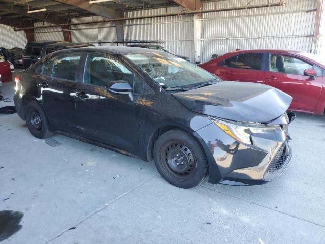 5YFEPMAE4MP241395 - 2021 TOYOTA COROLLA LE BLACK photo 4