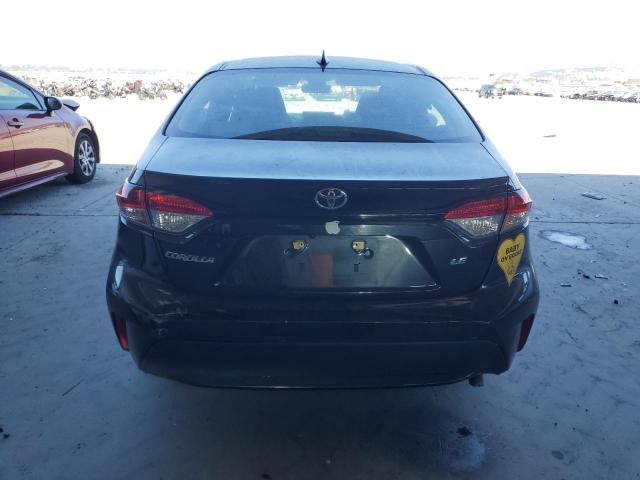 5YFEPMAE4MP241395 - 2021 TOYOTA COROLLA LE BLACK photo 6
