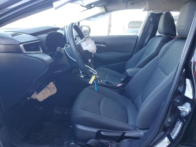 5YFEPMAE4MP241395 - 2021 TOYOTA COROLLA LE BLACK photo 7