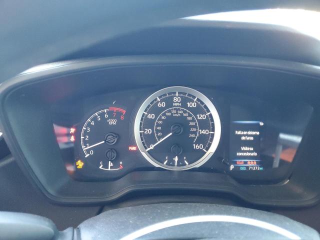 5YFEPMAE4MP241395 - 2021 TOYOTA COROLLA LE BLACK photo 9