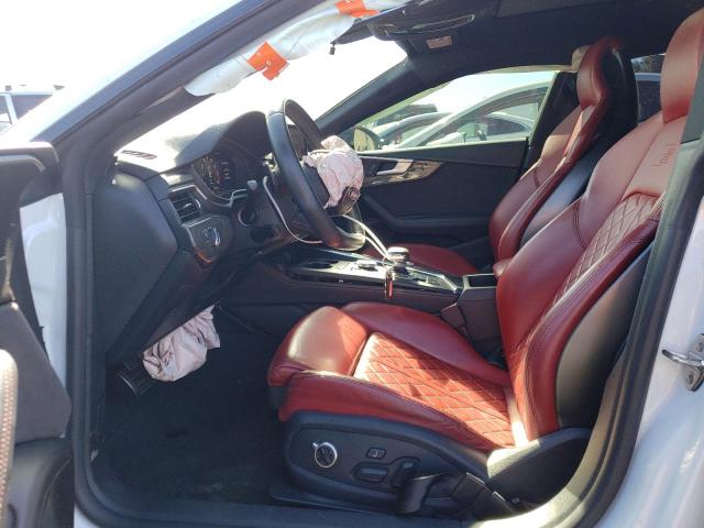 WAUB4CF51KA005042 - 2019 AUDI S5 PREMIUM PLUS თეთრი ფოტო 7