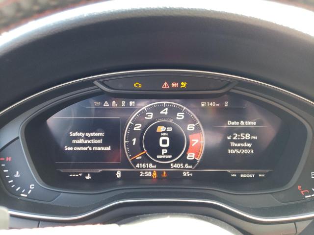 WAUB4CF51KA005042 - 2019 AUDI S5 PREMIUM PLUS თეთრი ფოტო 9