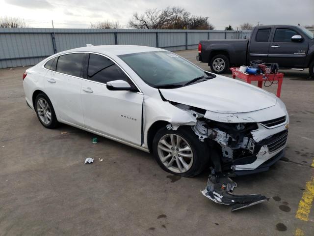 1G1ZD5ST6JF182293 - 2018 CHEVROLET MALIBU LT WHITE photo 4