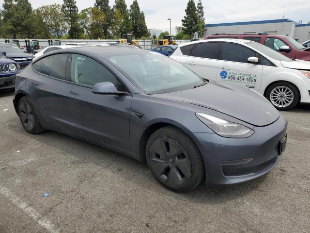 5YJ3E1EA8MF915238 - 2021 TESLA MODEL 3 蓝色 照片 4
