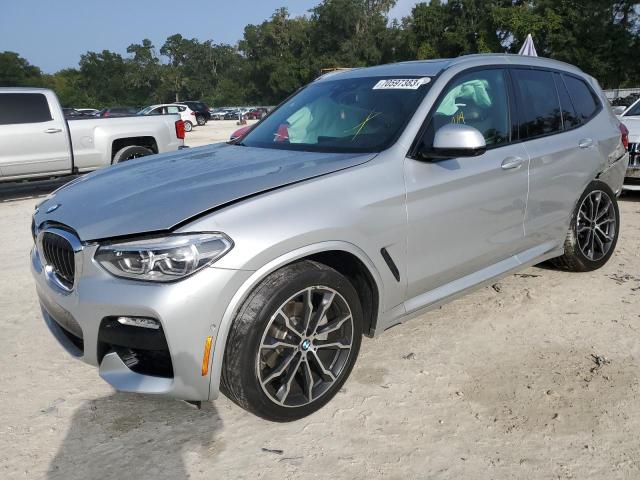 5UXTR9C56KLR09181 - 2019 BMW X3 XDRIVE30I SILVER photo 1