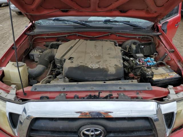 5TEJU62N87Z350149 - 2007 TOYOTA TACOMA DOUBLE CAB PRERUNNER RED photo 11