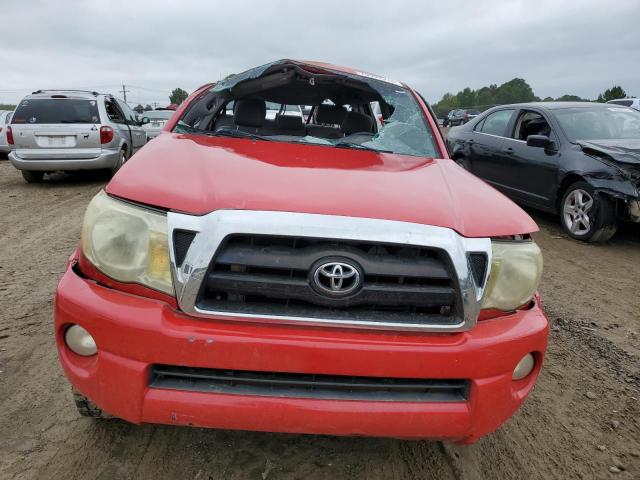 5TEJU62N87Z350149 - 2007 TOYOTA TACOMA DOUBLE CAB PRERUNNER RED photo 5