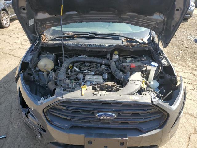 MAJ3P1RE2JC243456 - 2018 FORD ECOSPORT S Gris foto 11