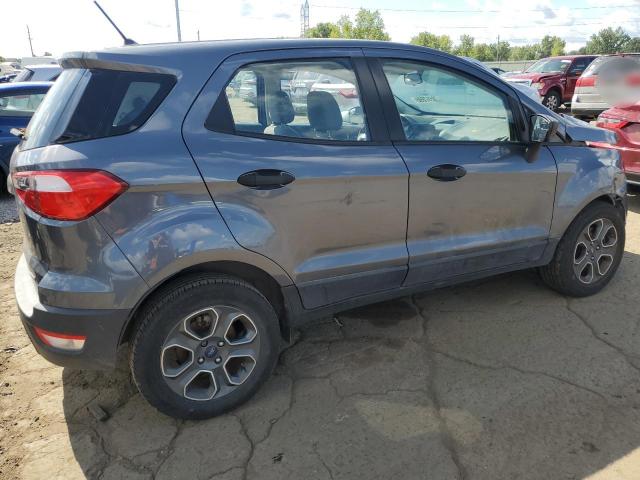 MAJ3P1RE2JC243456 - 2018 FORD ECOSPORT S Gris foto 3