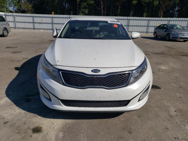 KNAGM4A71F5639972 - 2015 KIA OPTIMA LX WHITE photo 5