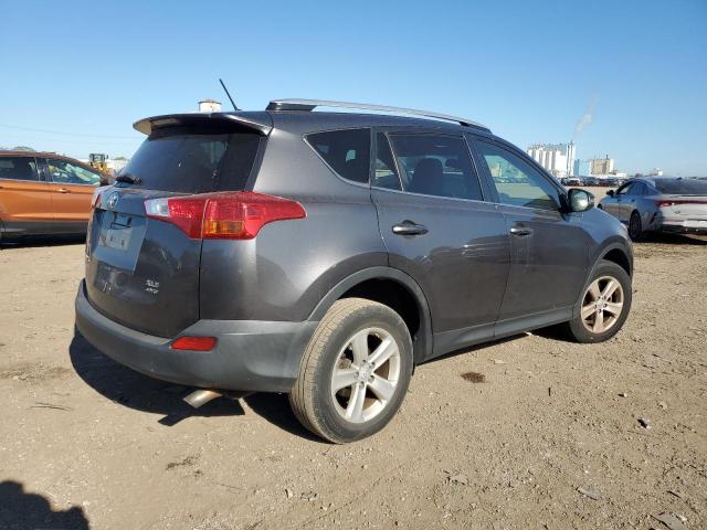 JTMRFREV2D5024503 - 2013 TOYOTA RAV4 XLE ნაცრისფერი ფოტო 3
