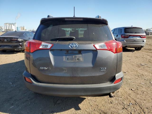 JTMRFREV2D5024503 - 2013 TOYOTA RAV4 XLE ნაცრისფერი ფოტო 6