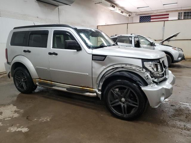 1D8GU58637W687878 - 2007 DODGE NITRO R/T SILVER photo 4