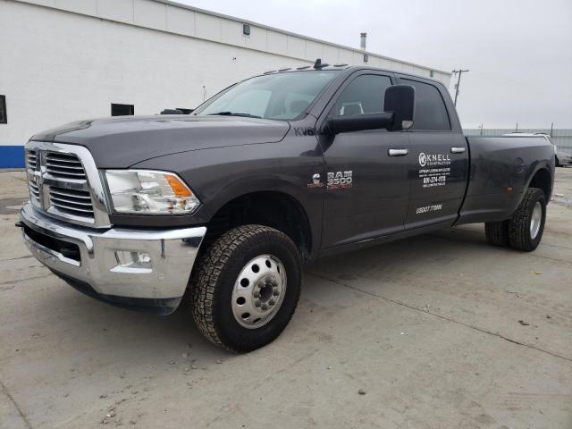 3C63RRHLXJG119118 - 2018 RAM 3500 SLT GRAY photo 1
