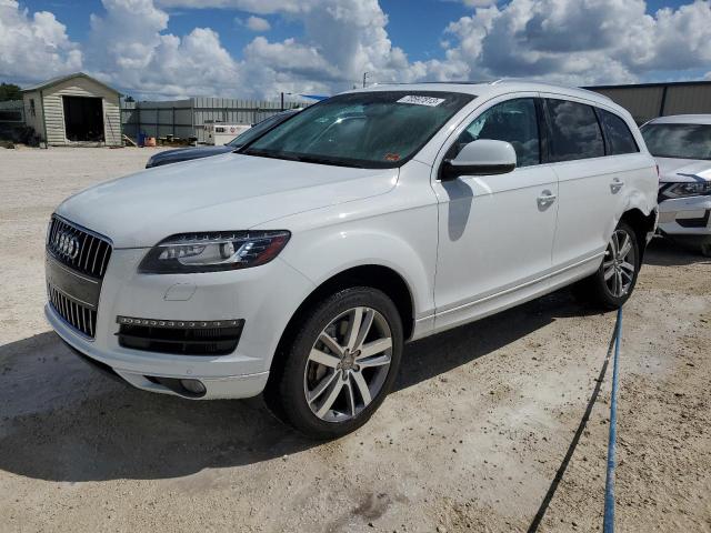 WA1LMAFE3DD015370 - 2013 AUDI Q7 PREMIUM PLUS WHITE photo 1