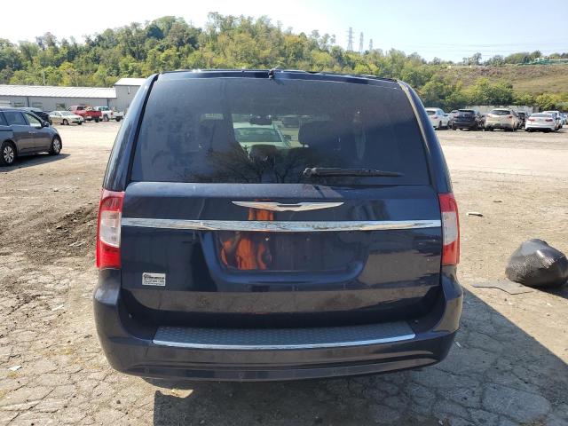 2C4RC1CG0CR369142 - 2012 CHRYSLER TOWN & COU TOURING L BLUE photo 6