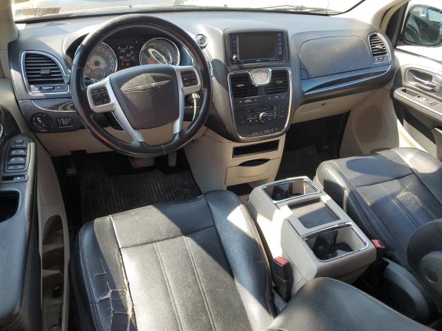 2C4RC1CG0CR369142 - 2012 CHRYSLER TOWN & COU TOURING L BLUE photo 8