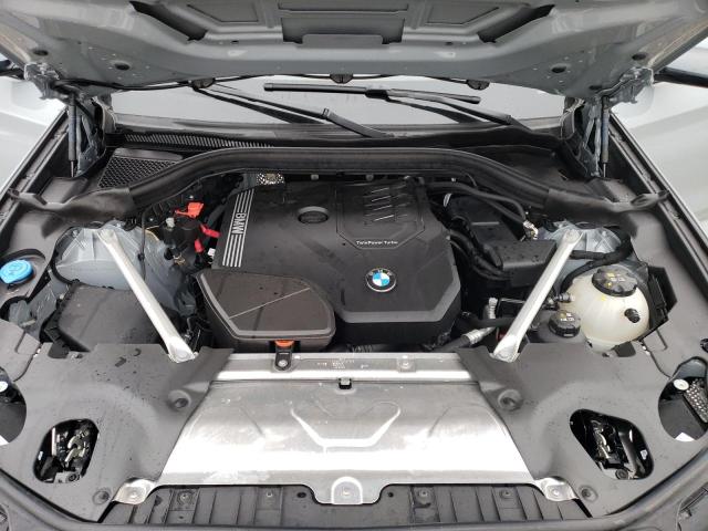 5UX53DP01P9T32575 - 2023 BMW X3 XDRIVE30I GRAY photo 12