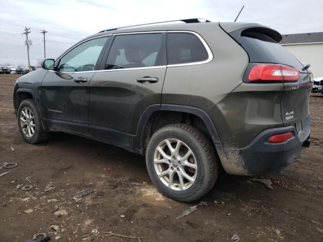 1C4PJMCS8EW278679 - 2014 JEEP CHEROKEE LATITUDE GREEN photo 2