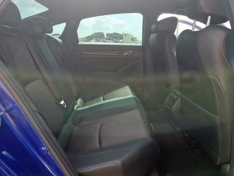 1HGCV1F39NA030946 - 2022 HONDA ACCORD SPORT ლურჯი ფოტო 10