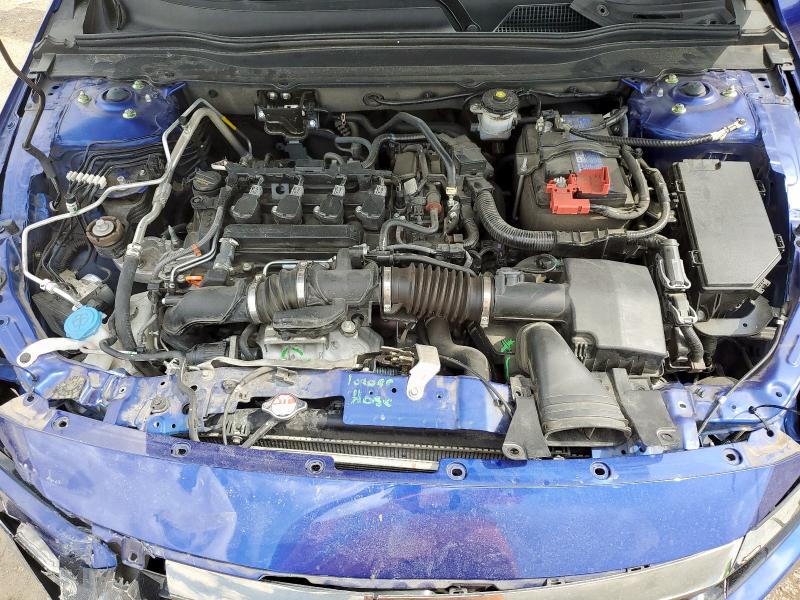 1HGCV1F39NA030946 - 2022 HONDA ACCORD SPORT ლურჯი ფოტო 11