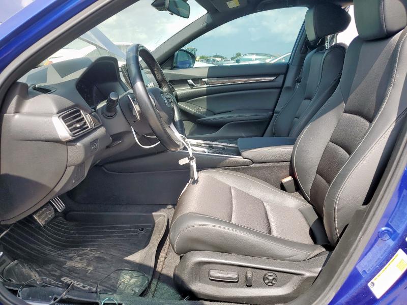 1HGCV1F39NA030946 - 2022 HONDA ACCORD SPORT ლურჯი ფოტო 7