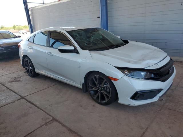 2HGFC2F87MH551653 - 2021 HONDA CIVIC SPORT WHITE photo 4