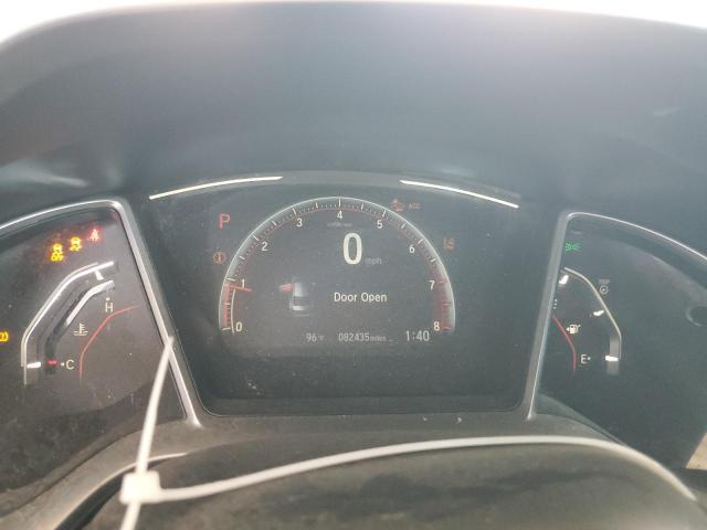 2HGFC2F87MH551653 - 2021 HONDA CIVIC SPORT WHITE photo 9