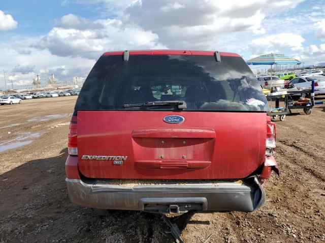 1FMPU15LX4LB29472 - 2004 FORD EXPEDITION XLT RED photo 6